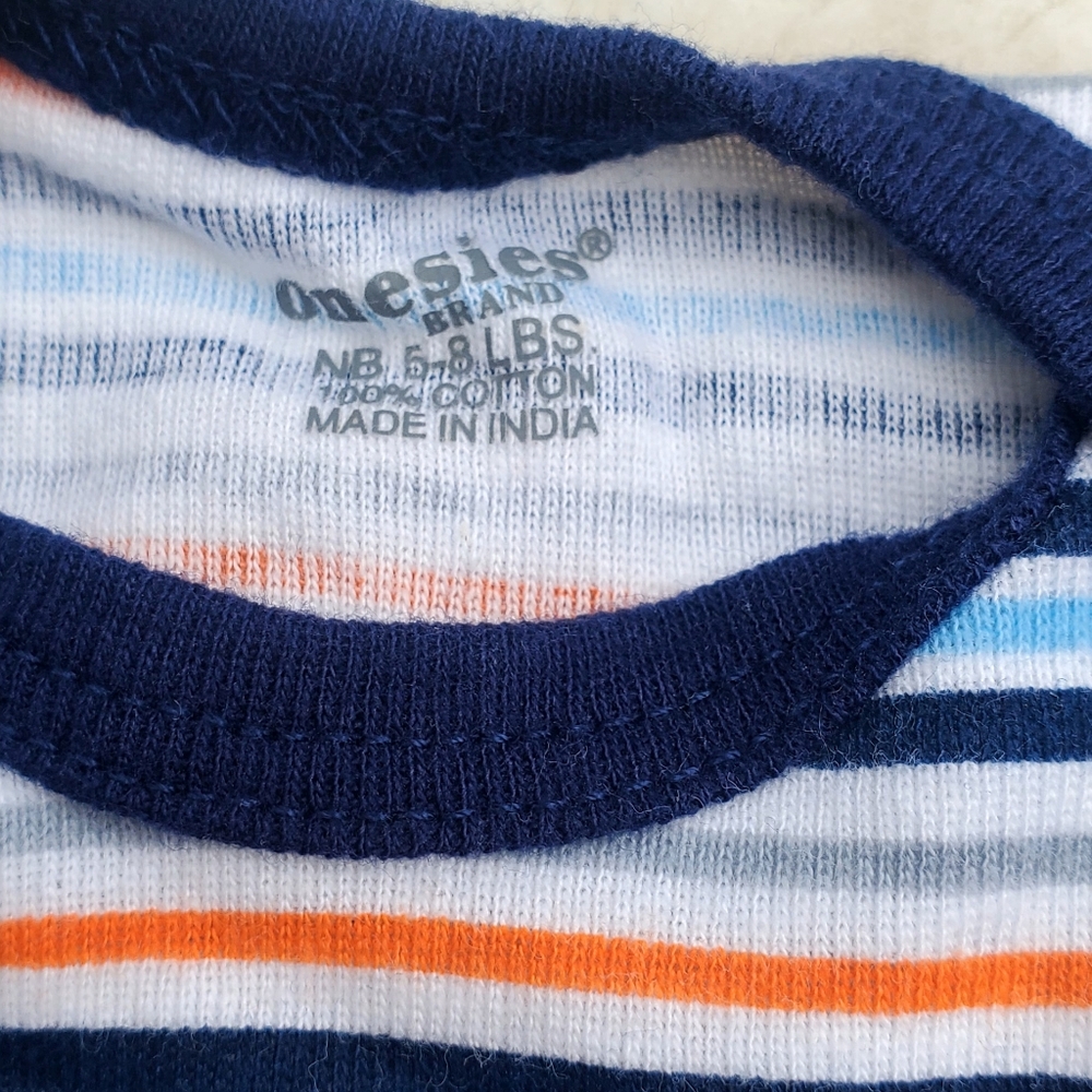 Baby Boy Newborn Onesie and Pants Set - Picture 6 of 7